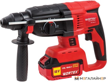Перфоратор Wortex CRH 1824-2 0329285 (с 1-им АКБ, кейс) купить в Минске с доставкой