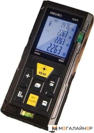 Купить Лазерный дальномер Deli DL4171 в Минске с доставкой
