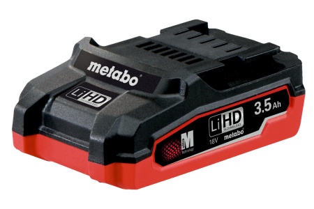 Аккумулятор Metabo 18V, 3.5 Ач, LiHD