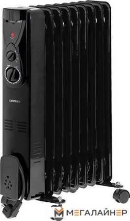 Масляный радиатор CENTEK CT-6201 (черный)