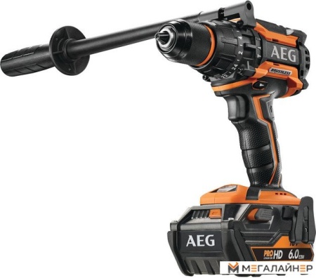 Ударная дрель-шуруповерт AEG Powertools BSB 18BL LI-602C 4935464100 (с 2-мя АКБ 6 Ач, кейс) купить в Минске с доставкой
