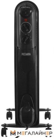 Масляный радиатор Ресанта ОМПТ-12НЧ