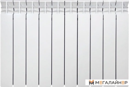 Алюминиевый радиатор Fondital Ardente C2 500/100 V63903412 (12 секций)