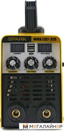Сварочный инвертор Spark MMA ZX7-315