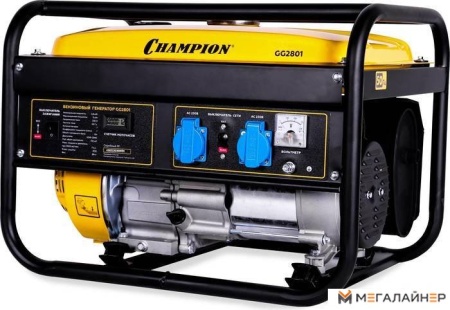 Купить Бензиновый генератор Champion GG2801 в Минске с доставкой по РБ