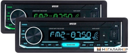 USB-магнитола Mystery MAR-644BT