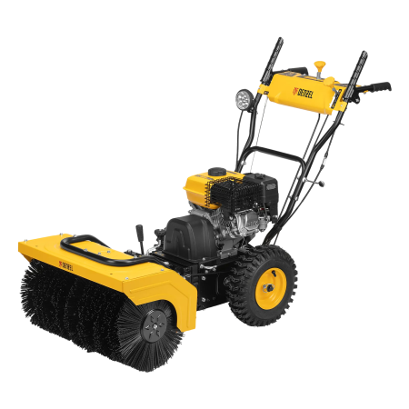 Гибридная снегоуборочная машина с функц. подметания Denzel SWB-600, 212 сс, руч. старт, 2 насадки купить в Минске с доставкой