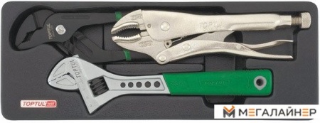 Набор пассатижей Toptul GBAT0301 3 предмета купить в Минске с доставкой