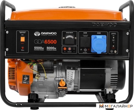 Купить Бензиновый генератор Daewoo Power GDA 6500 в Минске с доставкой по РБ