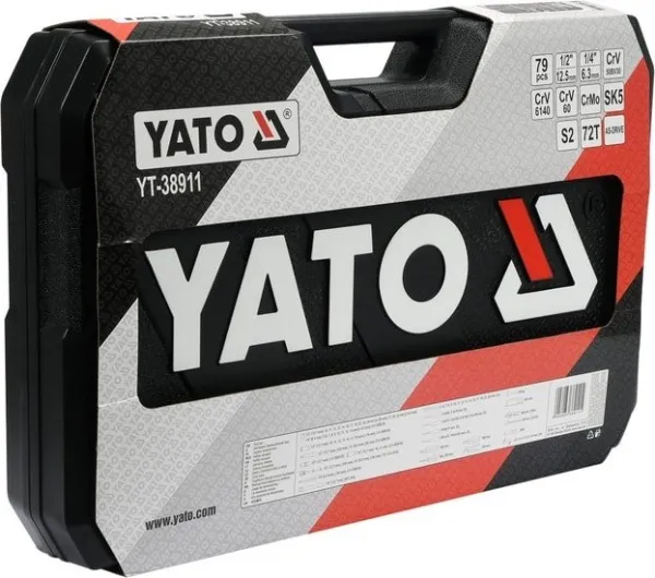 Универсальный набор инструментов Yato YT-38911 (79 предметов) купить в Минске с доставкой