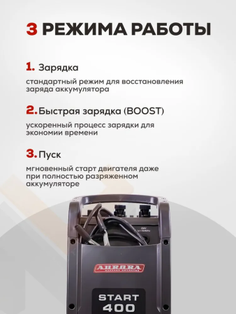 Пуско-зарядное устройство Aurora Start 400