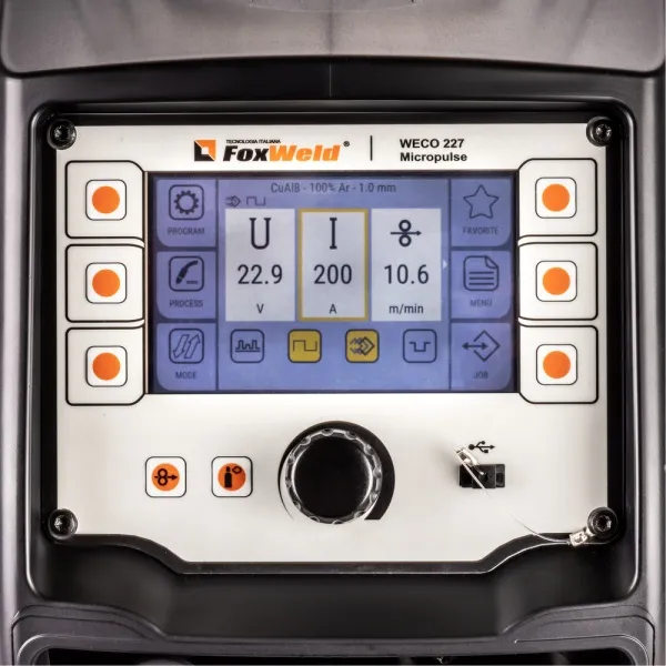 Сварочный полуавтомат FoxWeld WECO MIG 227 DP DIGITAL