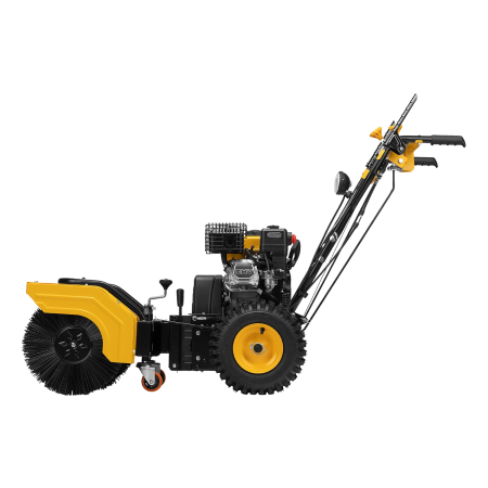 Гибридная снегоуборочная машина с функц. подметания Denzel SWB-600, 212 сс, руч. старт, 2 насадки купить в Минске с доставкой