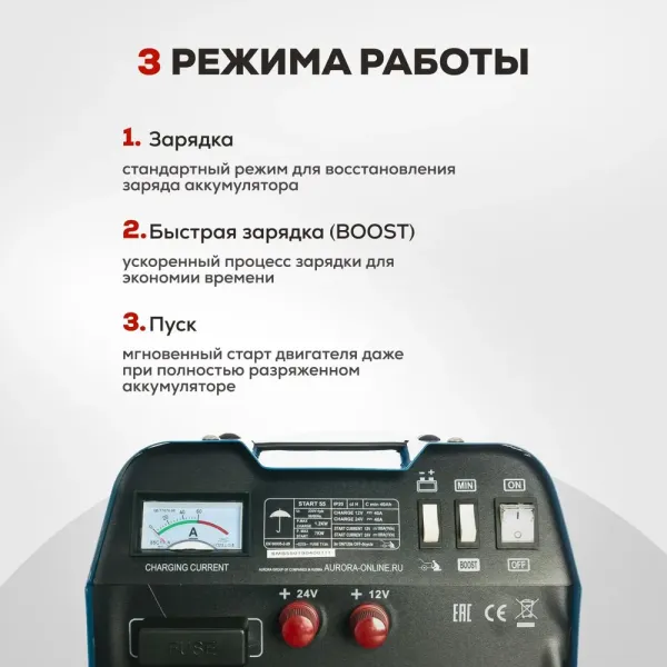 Пуско-зарядное устройство Aurora Start 55
