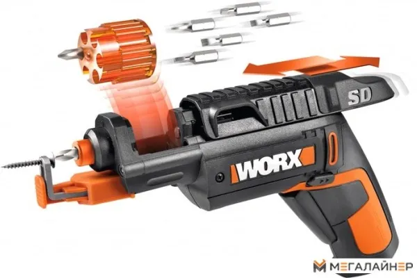 Электроотвертка Worx WX255 4V SD купить в Минске с доставкой