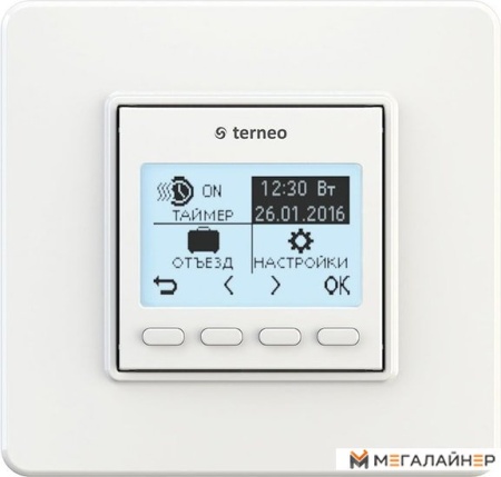 Терморегулятор Terneo pro (белый)