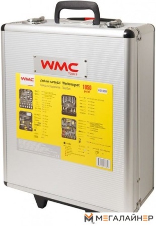 Универсальный набор инструментов WMC Tools 401050 (1050 предметов) купить в Минске с доставкой