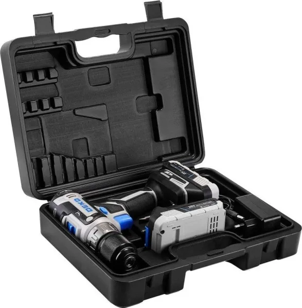 Дрель-шуруповерт Deko ZKCD20V PRO 084-1005 (с 2-мя АКБ, кейс) купить в Минске с доставкой