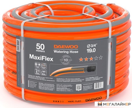 Шланг Daewoo Power MaxiFlex DWH 3137 (3/4", 50 м) купить в Минске с доставкой