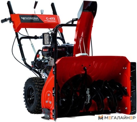 Снегоочиститель роторный с бензиновым двигателем Korona СШР-472 купить в Минске с доставкой