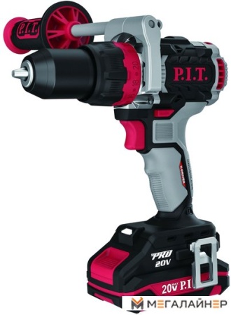 Ударная дрель-шуруповерт P.I.T. PSB20H-13C/1 (с 1-м АКБ, кейс, оснастка) купить в Минске с доставкой