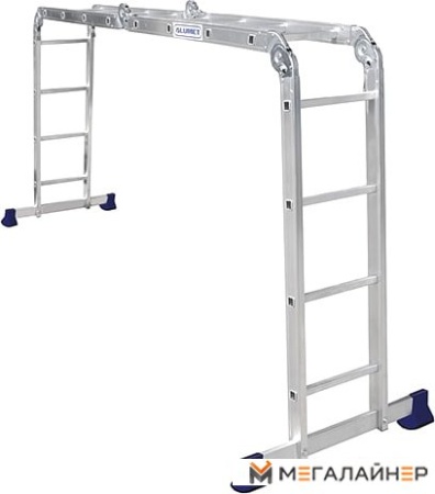 Лестница-трансформер Алюмет TL4055 (4x5 ступеней) купить в Минске с доставкой