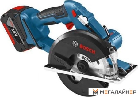 Дисковая пила Bosch GKM 18 V-LI Professional 06016A4002 (два аккумулятора 5 А*ч) купить в Минске с доставкой