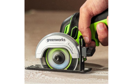 Угловая шлифмашина Greenworks GD24UCS (без АКБ) купить в Минске с доставкой