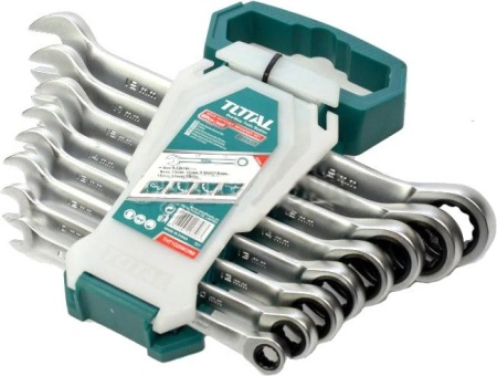 Набор ключей Total THT102RK086 (8 предметов) купить в Минске с доставкой