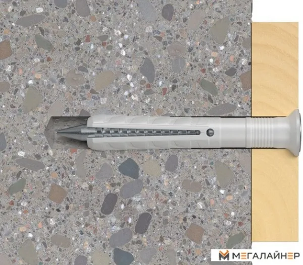 Дюбель-гвоздь Fischer N 6 x 40/10 S 48788 (100 шт) купить в Минске с доставкой