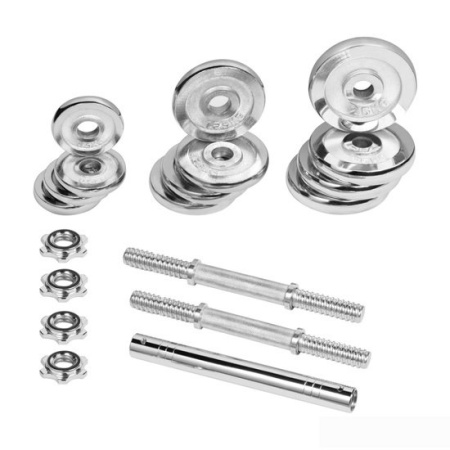 Гантели с грифом для штанги Alpin DB-20кг