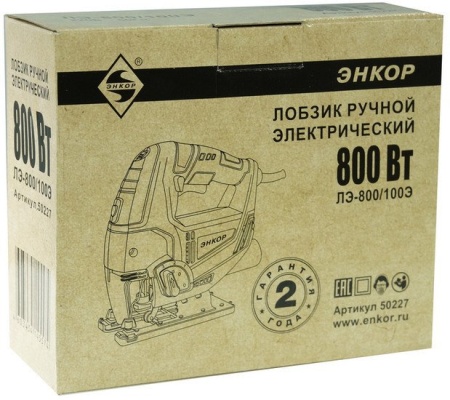 Электролобзик Энкор ЛЭ-800/100Э купить в Минске с доставкой