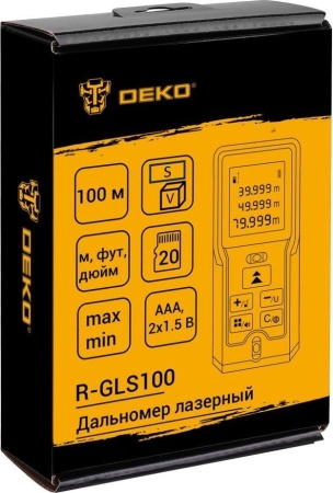 Купить Лазерный дальномер Deko R-GLS100 в Минске с доставкой
