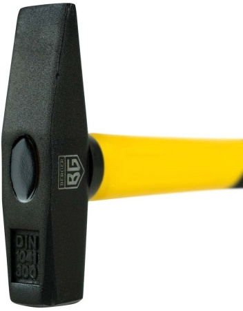 Молоток Berger Слесарный кованый 300г BG1513 (фиберглассовая рукоятка) купить в Минске с доставкой