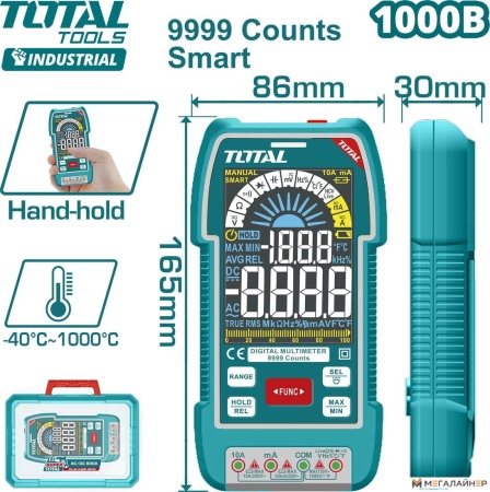Купить Мультиметр Total TMT5110004 в Минске с доставкой