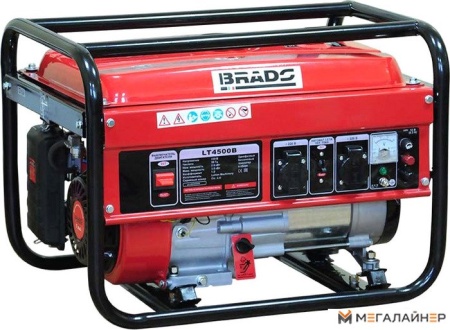 Купить Бензиновый генератор Brado LT 4500B в Минске с доставкой по РБ