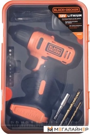 Дрель-шуруповерт Black & Decker LD12SP (с АКБ) купить в Минске с доставкой