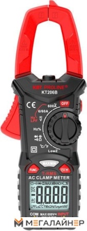 Купить Токовые клещи КВТ KT206B в Минске с доставкой