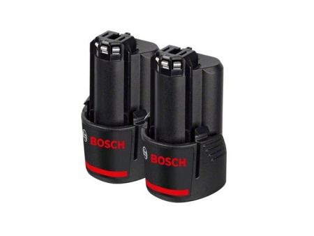 Аккумулятор BOSCH GBA 12V 12.0 В, 2.0 А/ч, Li-Ion( 2 шт.)