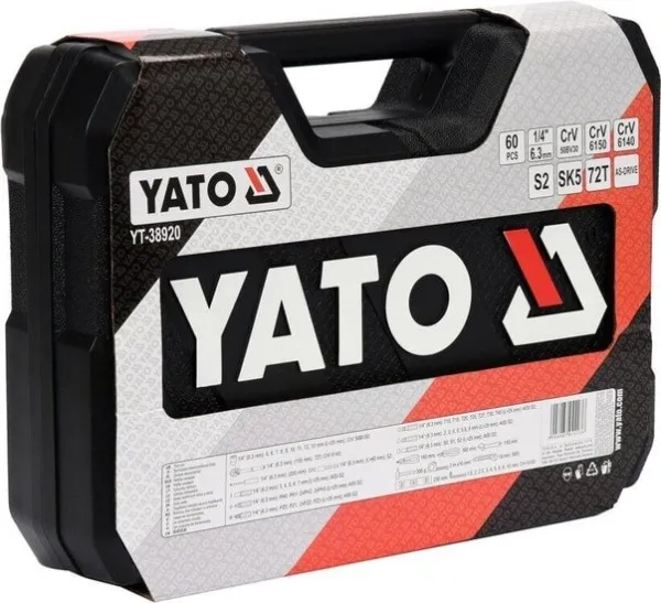 Универсальный набор инструментов Yato YT-38920 (60 предметов) купить в Минске с доставкой