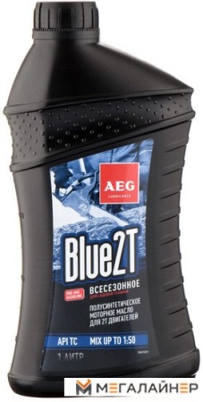 Моторное масло AEG Lubricants API TC Semi Synthetic 1л