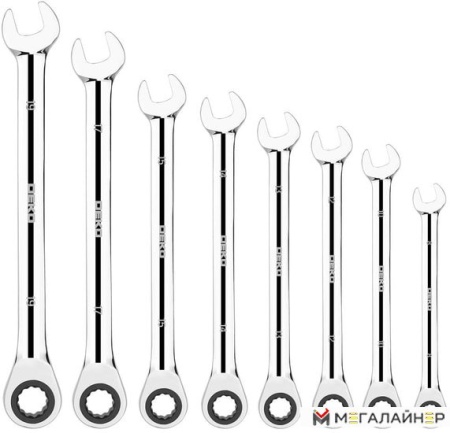 Набор ключей Deko RW01 (8 предметов) купить в Минске с доставкой