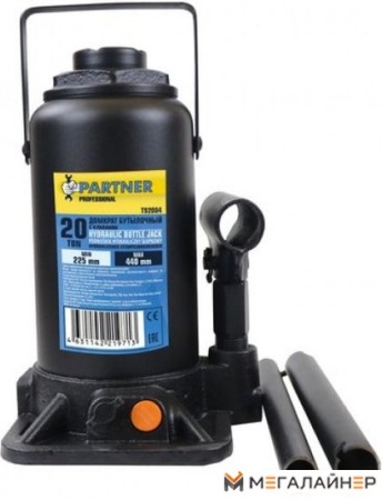 Бутылочный домкрат Partner PA-T92004 20т