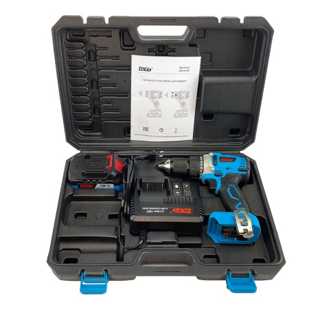 Аккумуляторная дрель-шуруповерт Toua DBLD180-1 (A-SHUR-DBLD180-1) купить в Минске с доставкой