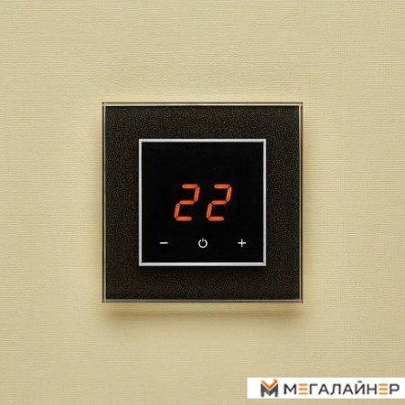Терморегулятор DeLUMO Orto (0337 сияющий черный)
