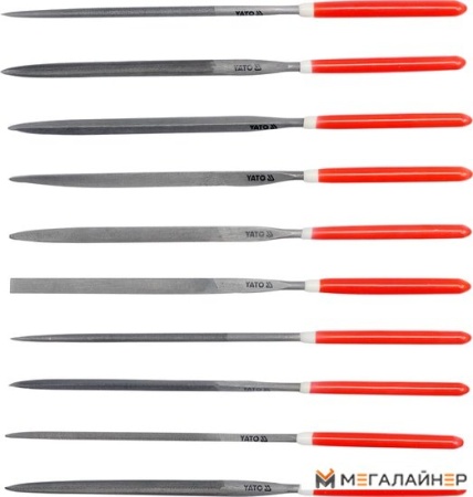 Набор напильников Yato YT-6165 (10 предметов) купить в Минске с доставкой