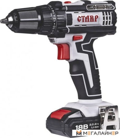 Дрель-шуруповерт Ставр ДА-18ЛК (с 2-мя АКБ, кейс) купить в Минске с доставкой