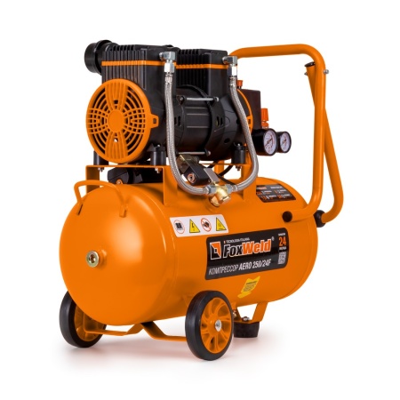 Компрессор безмасляный FoxWeld AERO 250/24F
