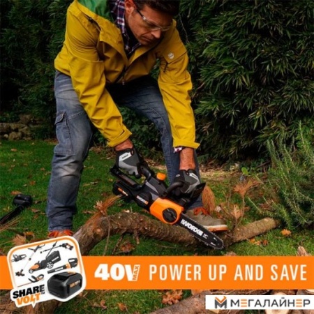 Аккумуляторная пила Worx WG384E.9 (без АКБ) купить в Минске с доставкой