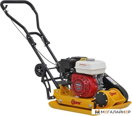 Виброплита Skiper С-120 Honda GX200 (колеса) купить в Минске с доставкой